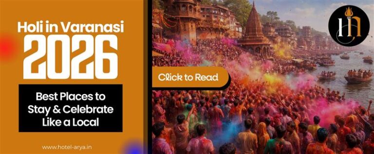 Holi in Varanasi 2026: Best Places to Stay & Celebrate Like a Local