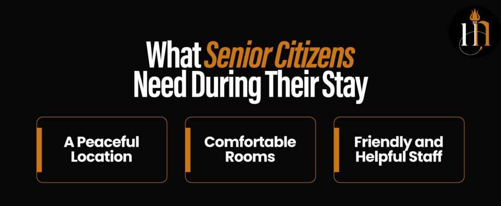 what senior citizens need during their stay